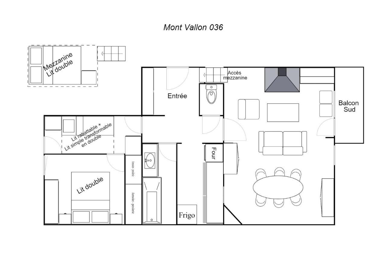 Residence Mont Vallon 메리벨 외부 사진