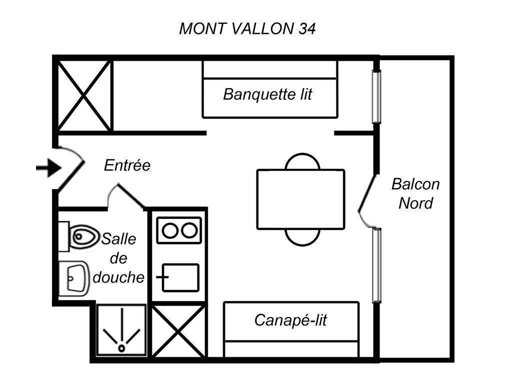 Residence Mont Vallon 메리벨 외부 사진